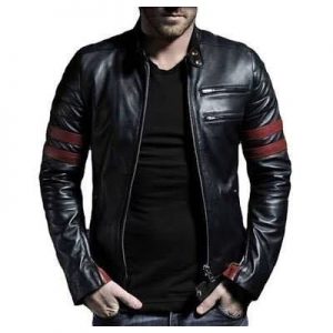 modern leather jacket for men