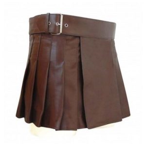 leather gladiator skirt