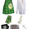 Irish Tartan Kilt Outfit