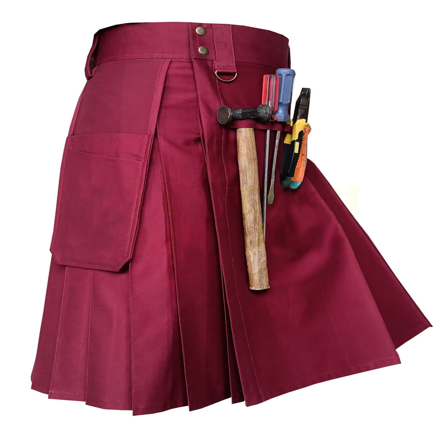 Burgundy Tool Kilt